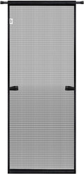 Hanging Screen Door - Fits Door Size 36" x 80" (Curtain Size 38'' x 81''), Sturdy Fiberglass Door Curtain Has Tension Rod&Hook&Loop Two Ways of Use, Heavy Duty Durable Door Screen